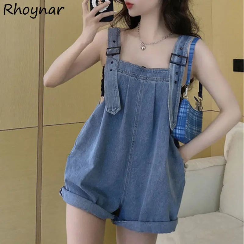 rompers women summer clothing baggy