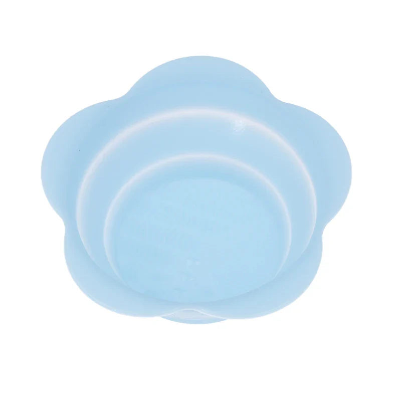 fold silicone makeup brush cleaner powder puff cleaning bowl eyeshadow