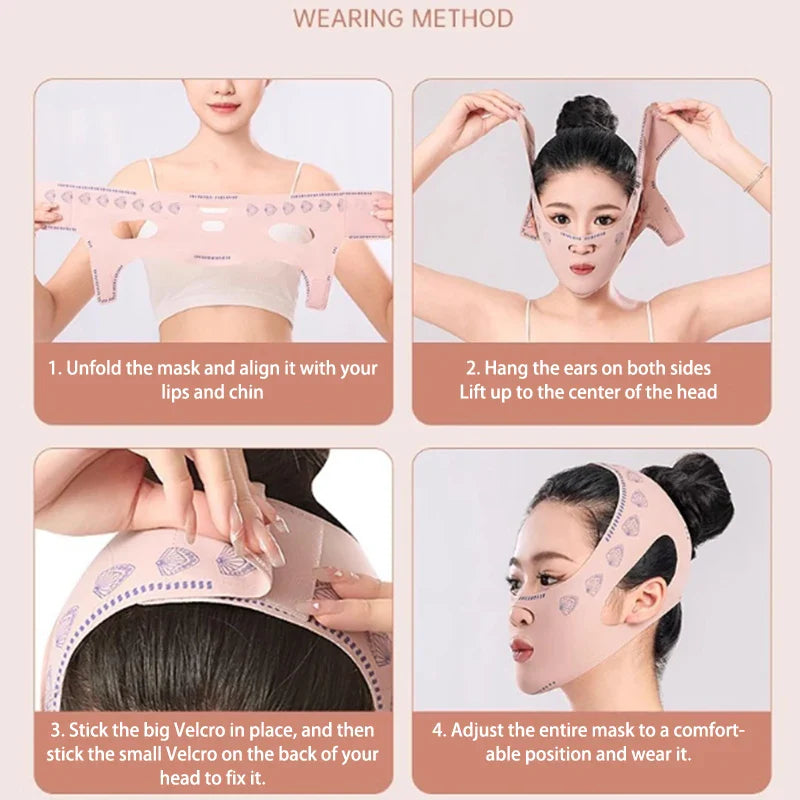 Line Lifting Mask Face Lifting Anti Wrinkle Strap Band Sleeping Mask 