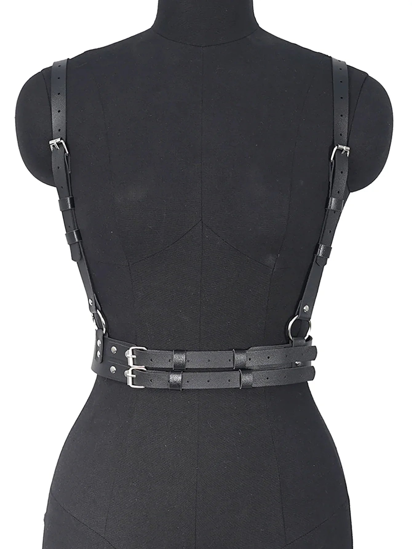 Fashion Harness Belt Leather Lingerie Harness Corset Suspenders