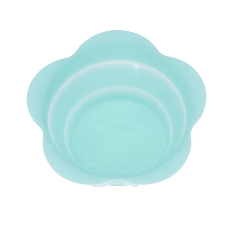 fold silicone makeup brush cleaner powder puff cleaning bowl eyeshadow