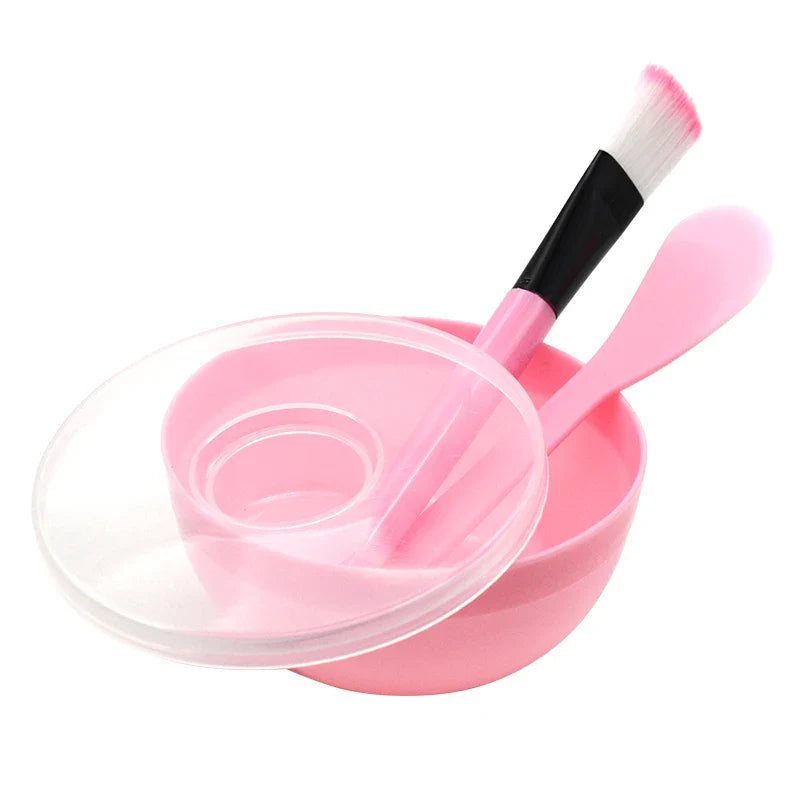 Facial Brush Mask Bowl Spoon SetMask Brush Bar DIY Beauty Tools Mixing