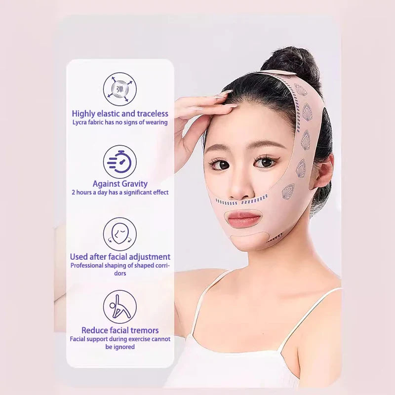 Line Lifting Mask Face Lifting Anti Wrinkle Strap Band Sleeping Mask 