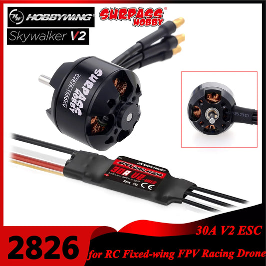 Surpass Hobby 2826 1000KV 1350KV 1900KV Brushless Motor