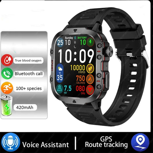 Smart Watch Sports Outdoor Bluetooth Call Triple Anti Heart Rate Blood